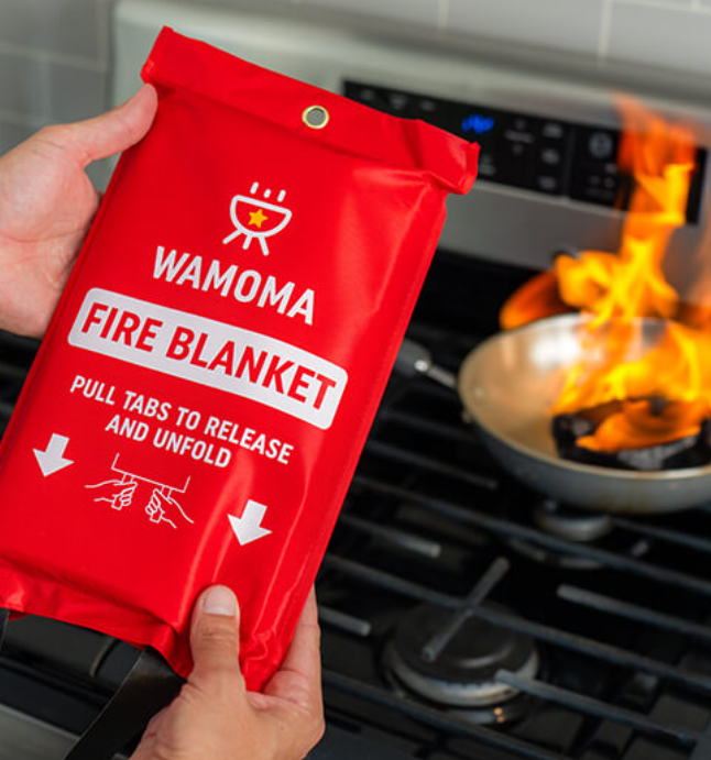 Wamoma Fire Blanket user Lisa M.
